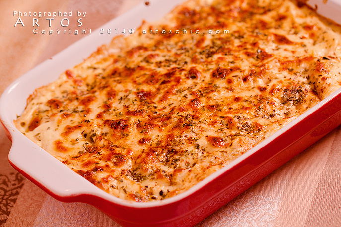 Baked Pasta with Mushrooms 11