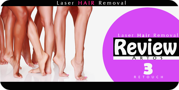 تقييمات إزالة الشعر بالليزر جلسة ألما ريتوتش My Daily Laser Retouch بعد الجلسة الثالثة لإزالة شعر الجسم