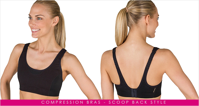 Compression-bras---Scoop-back-style
